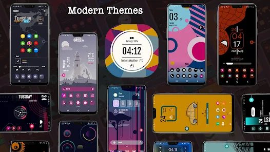 Modern Theme Launcher App – Fresh Style for Your Phone