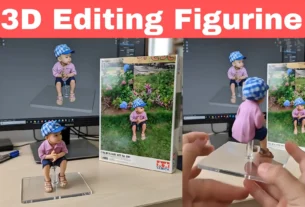 Create AI Figurine 3D Editing Video
