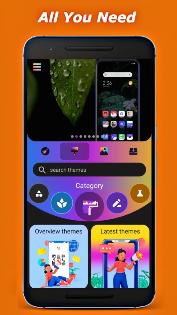 Theme App For Android